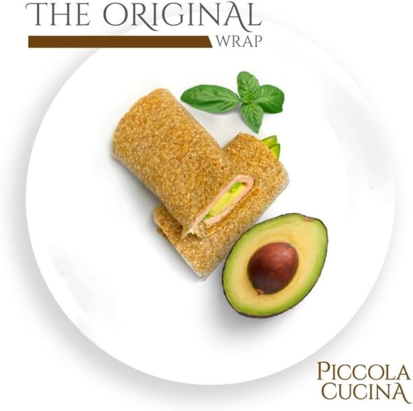 Gluten Free: Piccola Cucina Keto Almond Flour Wraps - Original - Image 4