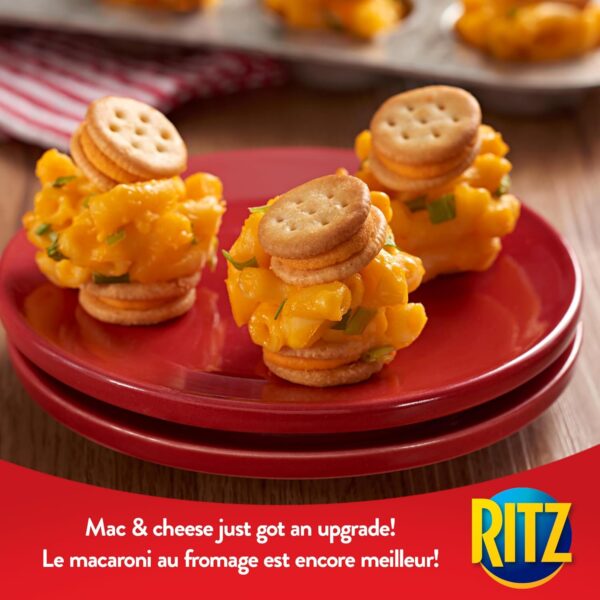 CHRISTIE RITZ Bits Sandwiches Cheese Flavoured, Snack Crackers, School Snacks, Family Snacks, Real Cheese, 180 g - Image 5