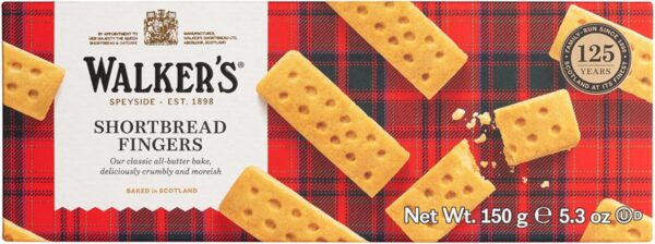 Walkers Shortbread Fingers, 150g