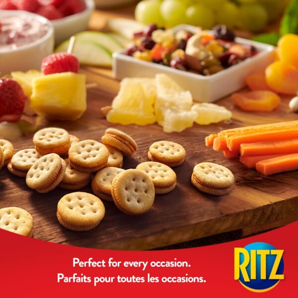 CHRISTIE RITZ Bits Sandwiches Cheese Flavoured, Snack Crackers, School Snacks, Family Snacks, Real Cheese, 180 g - Image 6