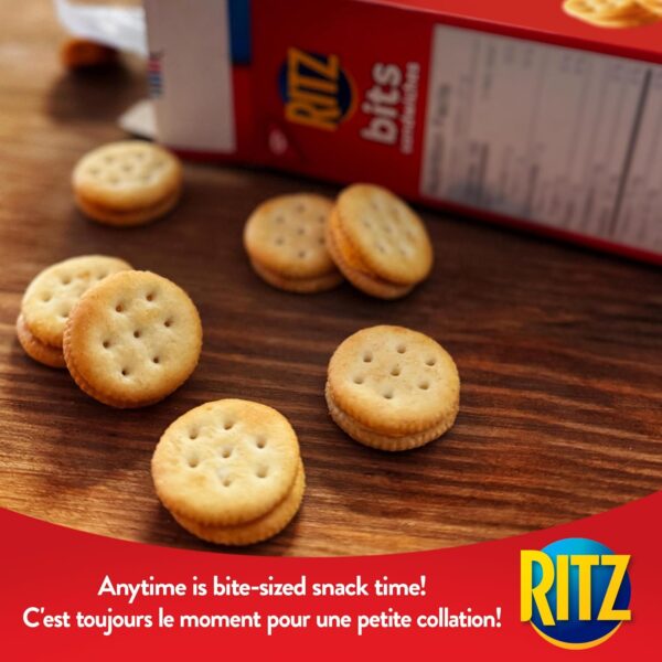 CHRISTIE RITZ Bits Sandwiches Cheese Flavoured, Snack Crackers, School Snacks, Family Snacks, Real Cheese, 180 g - Image 4