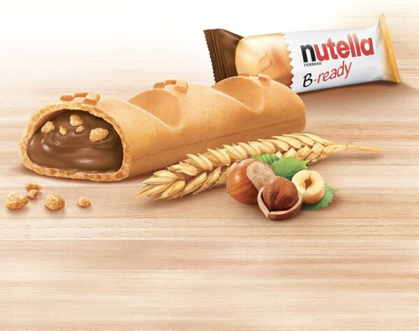 NUTELLA B-READY, Snack Bars, Crunchy Wafer Filled With Delicious NUTELLA, 15 bars pack, 330g - Image 4