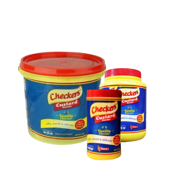 Checkers Custard (Vanilla Can)