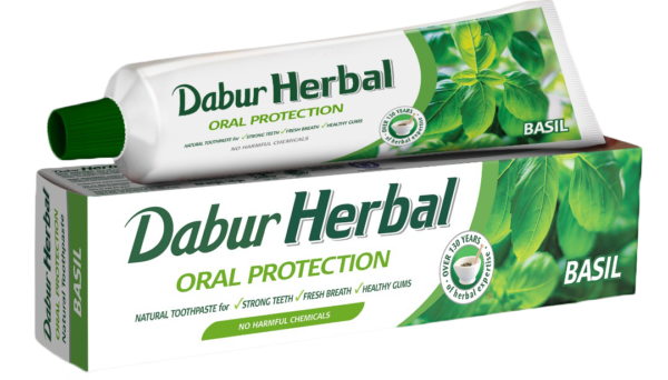 Dabur Herbal Toothpaste - Basil