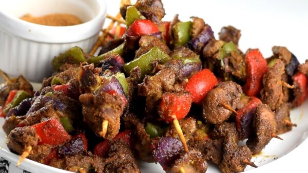 Gizzard Steak Suya