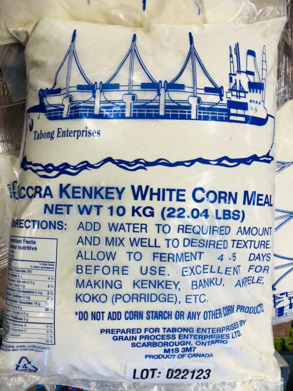 Accra Kenkey/White Corn meal (10kg)